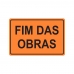 PLACA FIM DAS OBRAS